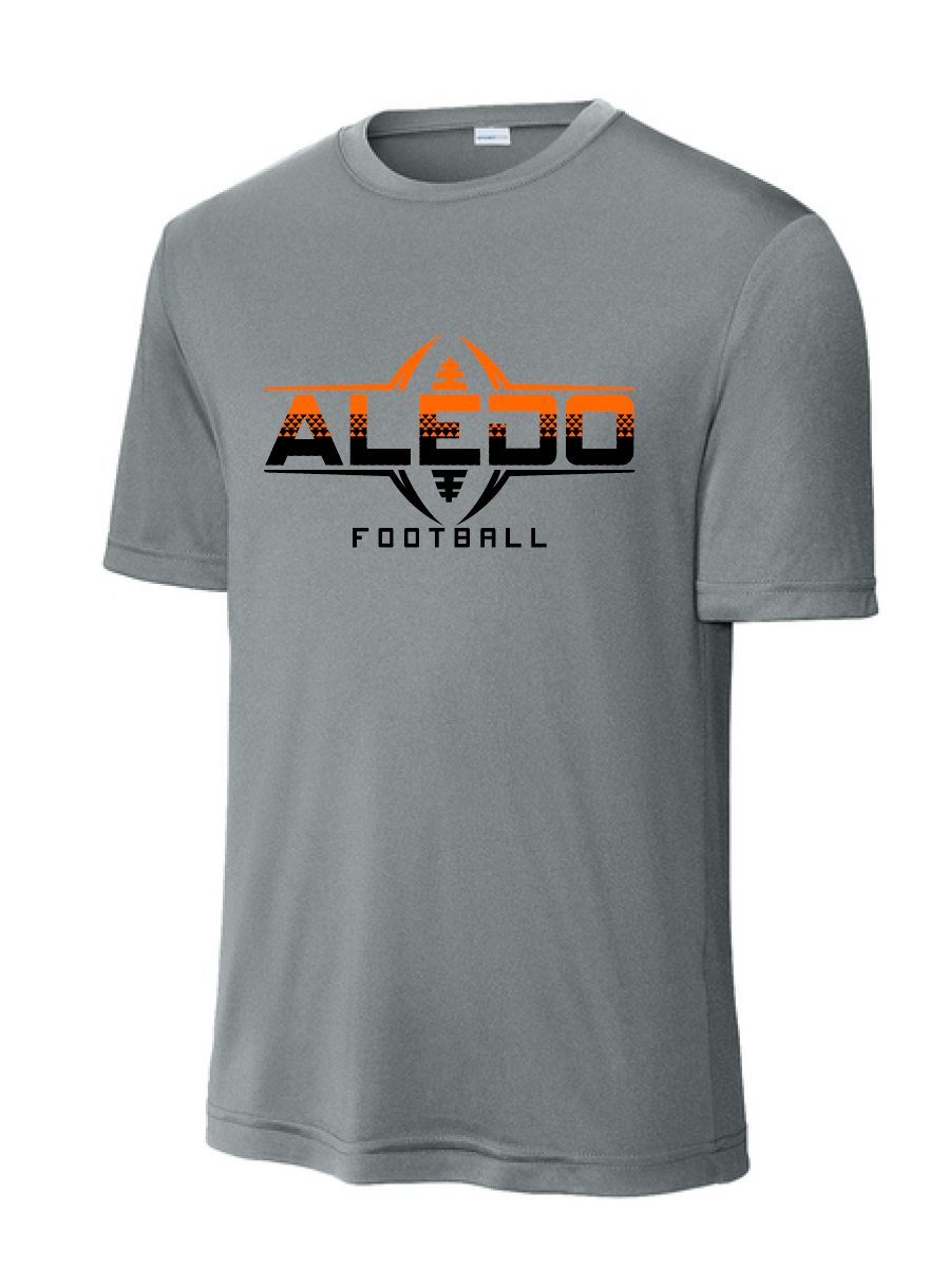 Aledo Football Moisture Management Tee