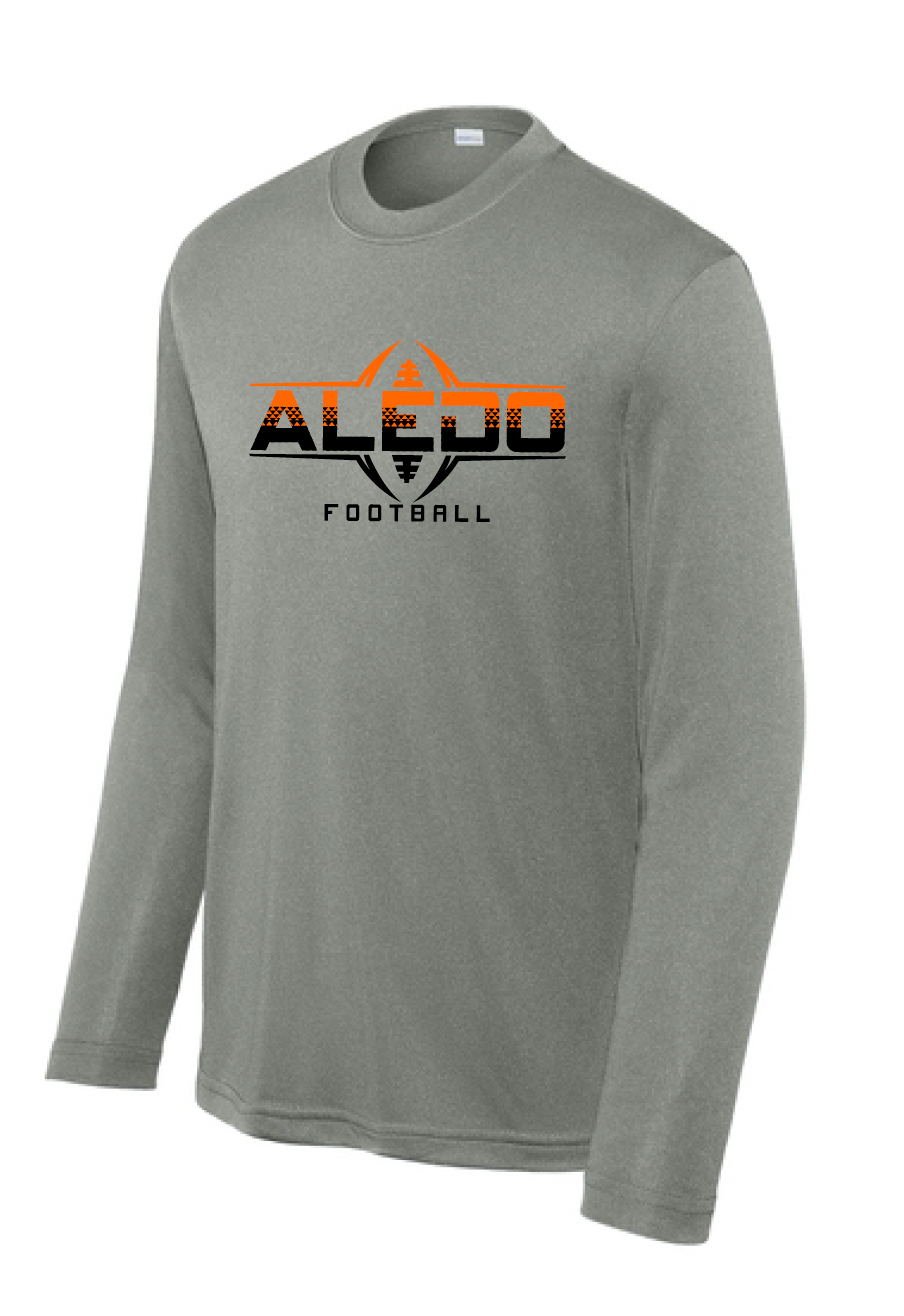 Aledo Football Moisture Management Long Sleeve Tee