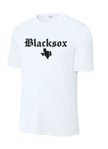 Texas Blacksox Moisture Management Tee - State Logo