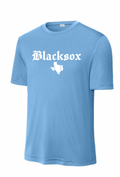 Texas Blacksox Moisture Management Tee - State Logo