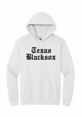 Texas Blacksox Cotton Hoodie - Old English Logo