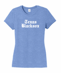 Texas Blacksox Soft Cotton T-Shirt (Unisex, Ladies, and Youth) - Old English Logo