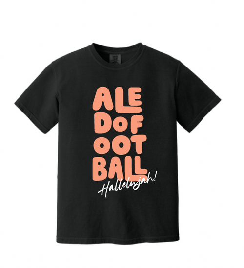 Aledo Football Hallelujah! Logo Comfort Color Tee