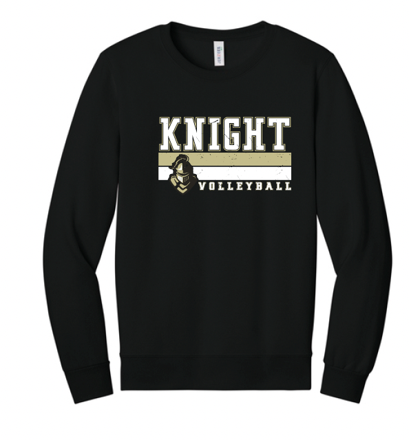Eagle Mountain Volleyball Crewneck Sweatshirt - Stripe Logo
