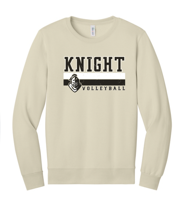Eagle Mountain Volleyball Crewneck Sweatshirt - Stripe Logo