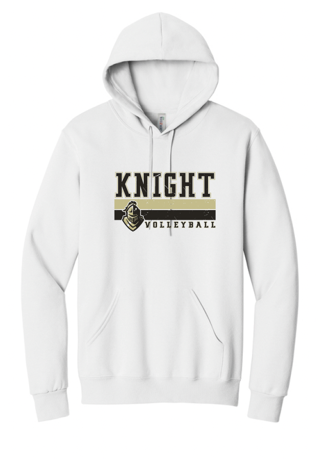 Eagle Mountain Volleyball Hooded Sweatshirt - Stripe Logo