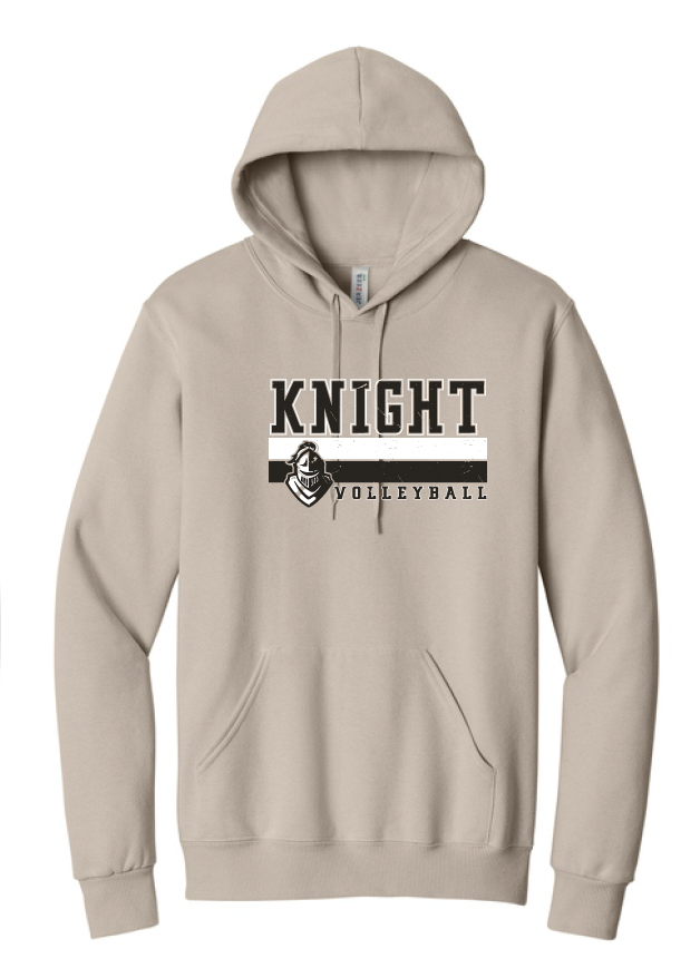 Eagle Mountain Volleyball Hooded Sweatshirt - Stripe Logo