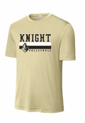 Eagle Mountain Volleyball Moisture Management Tee - Stripe Logo