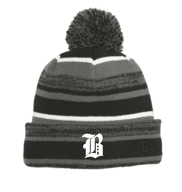 Texas Blacksox New Era Pom Beanie