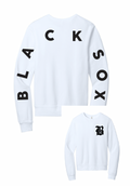 Texas Blacksox Bella Canvas Crewneck Sweatshirts - Sleeve Logo