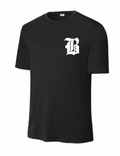 Texas Blacksox Moisture Management Tee - B Logo