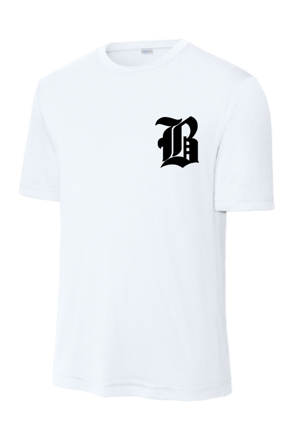 Texas Blacksox Moisture Management Tee - B Logo