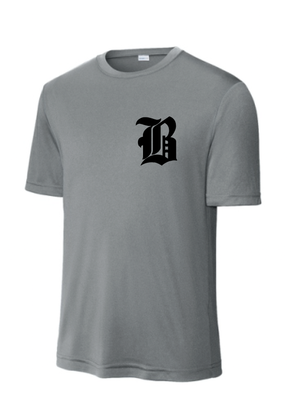 Texas Blacksox Moisture Management Tee - B Logo