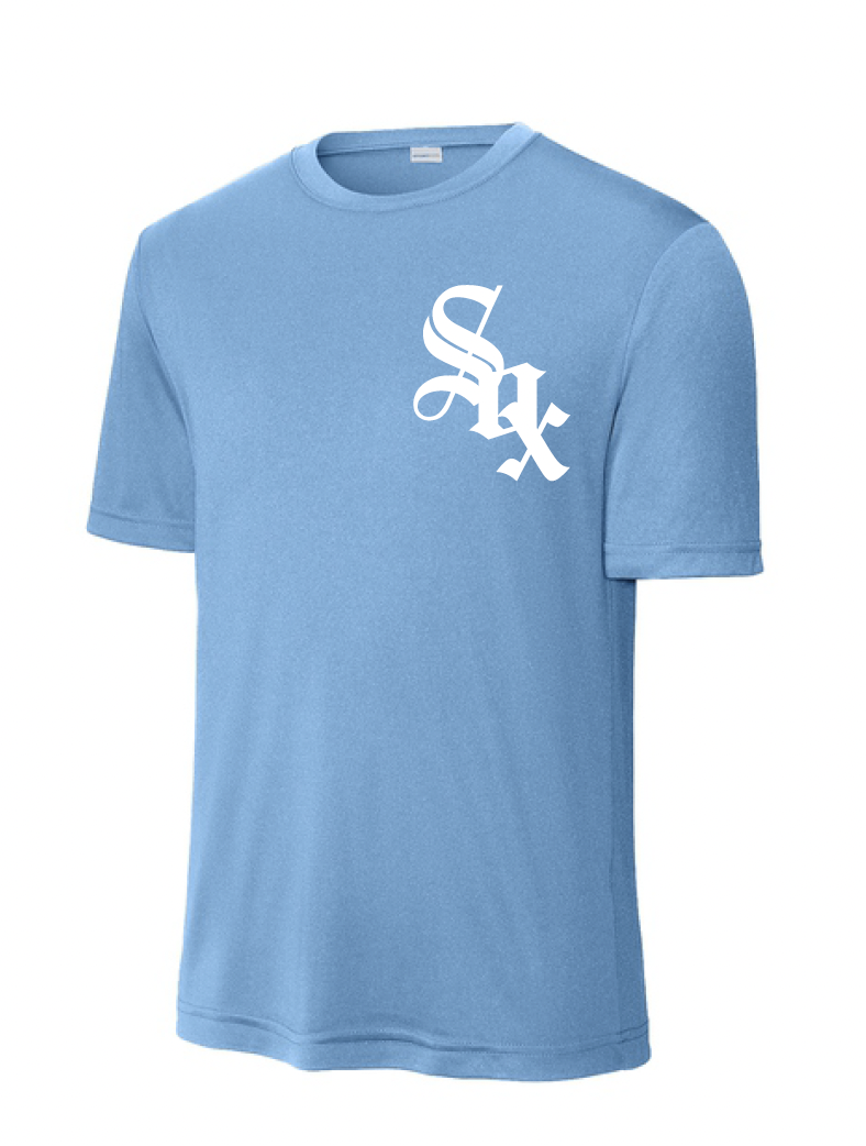 Texas Blacksox Moisture Management Tee - Sox Logo