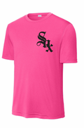 Texas Blacksox Moisture Management Tee - Neon Pink