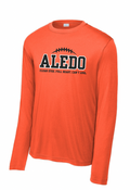 10u Wyche Football Moisture Management Long Sleeve Tee - Seams Logo