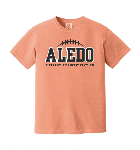 10u Wyche Football Comfort Colors Tee - Seams Logo