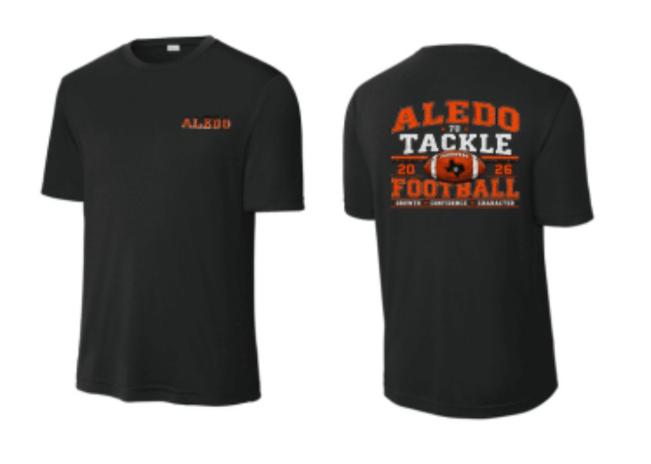 7u Mulkey Football Moisture Management Tee