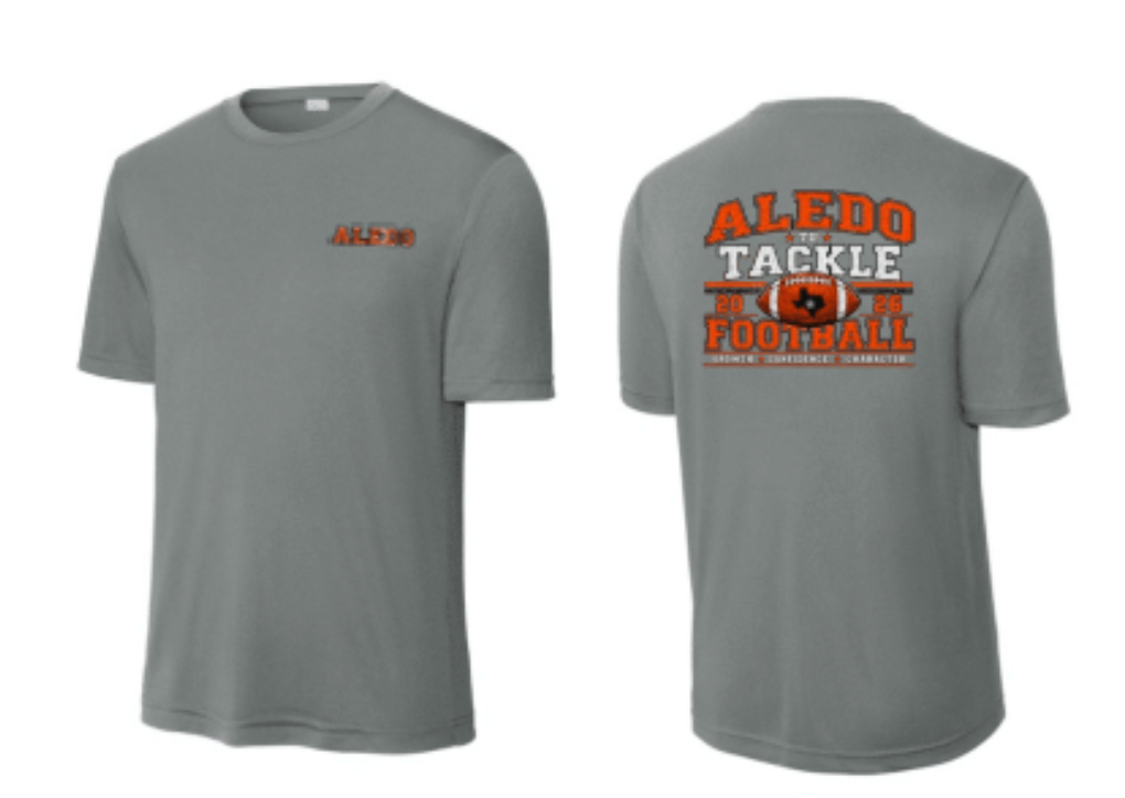 7u Mulkey Football Moisture Management Tee
