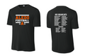 10u Wyche Football Moisture Management Tee - Block Logo