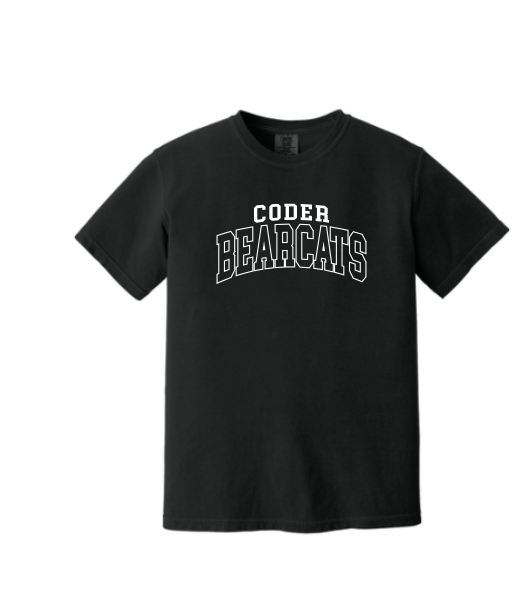 Coder Block Logo Short Sleeve Comfort Color Tee - NEW LOGO