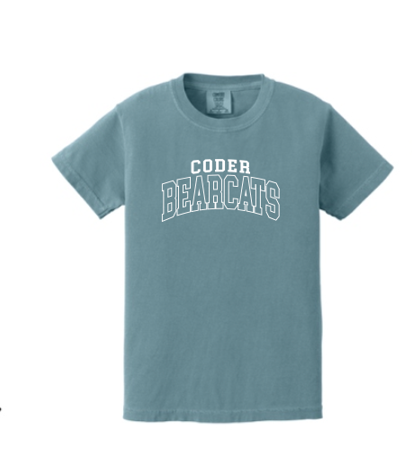 Coder Block Logo Short Sleeve Comfort Color Tee - NEW LOGO