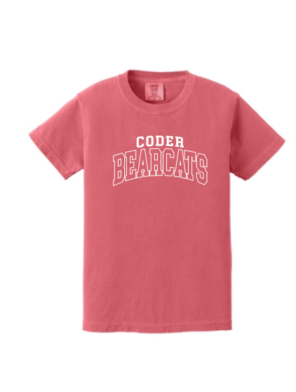 Coder Block Logo Short Sleeve Comfort Color Tee - NEW LOGO