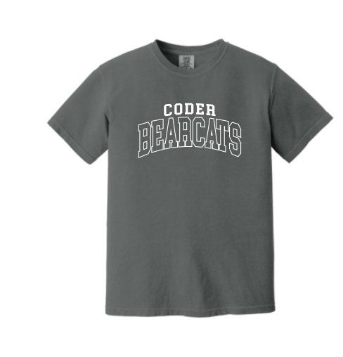 Coder Block Logo Short Sleeve Comfort Color Tee - NEW LOGO