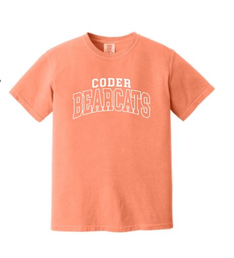 Coder Block Logo Short Sleeve Comfort Color Tee - NEW LOGO