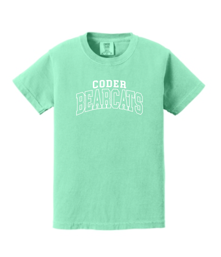 Coder Block Logo Short Sleeve Comfort Color Tee - NEW LOGO