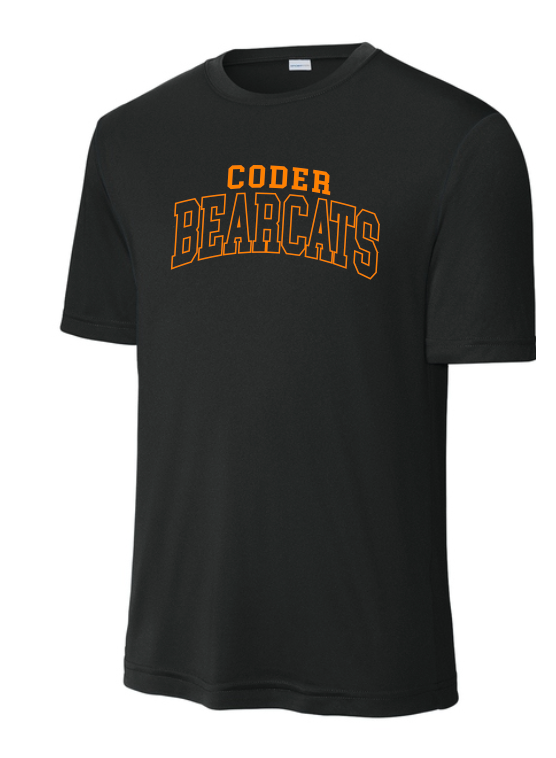 Coder Block Logo Moisture Management Short Sleeve Tee - NEW LOGO