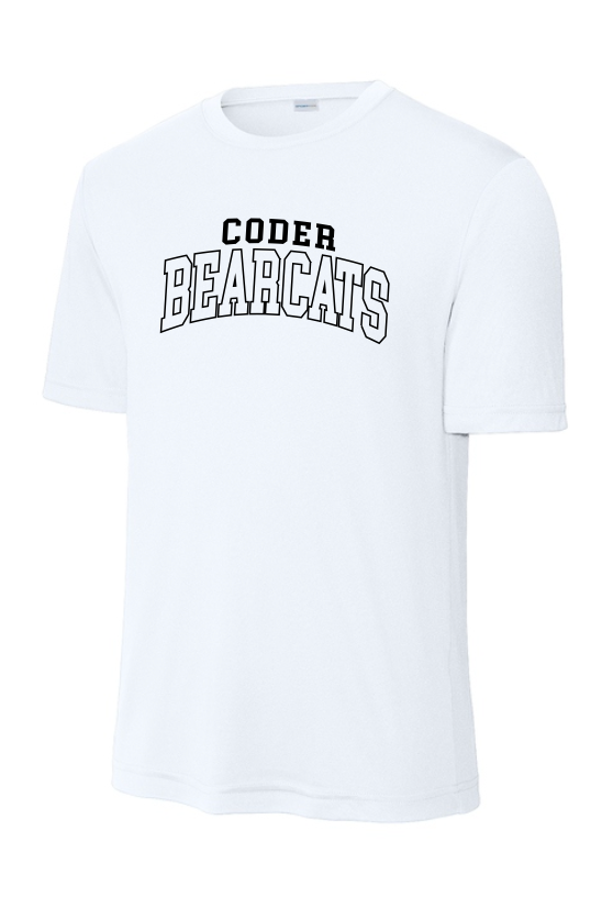 Coder Block Logo Moisture Management Short Sleeve Tee - NEW LOGO