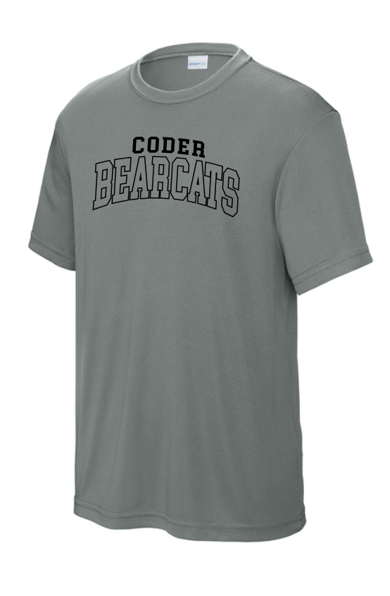 Coder Block Logo Moisture Management Short Sleeve Tee - NEW LOGO