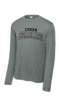Coder Block Logo Moisture Management Long Sleeve Tee - NEW LOGO