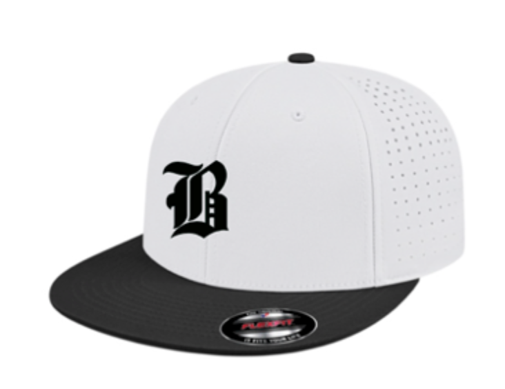 Texas Blacksox White/Black Cap