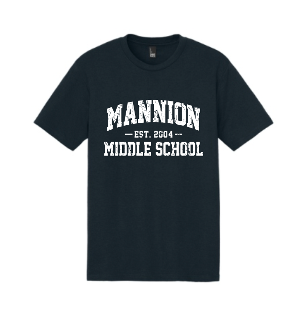 Mannion Middle School Soft Cotton T-Shirt