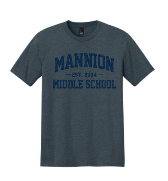Mannion Middle School Soft Cotton T-Shirt