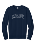 Mannion Middle School BLOCK LOGO Crewneck Sweatshirt