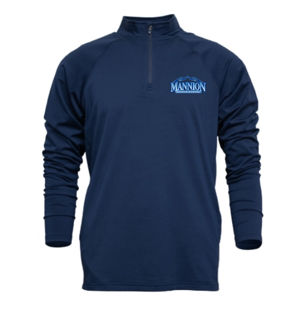 Mannion Middle School Cloud 1/4 Zip