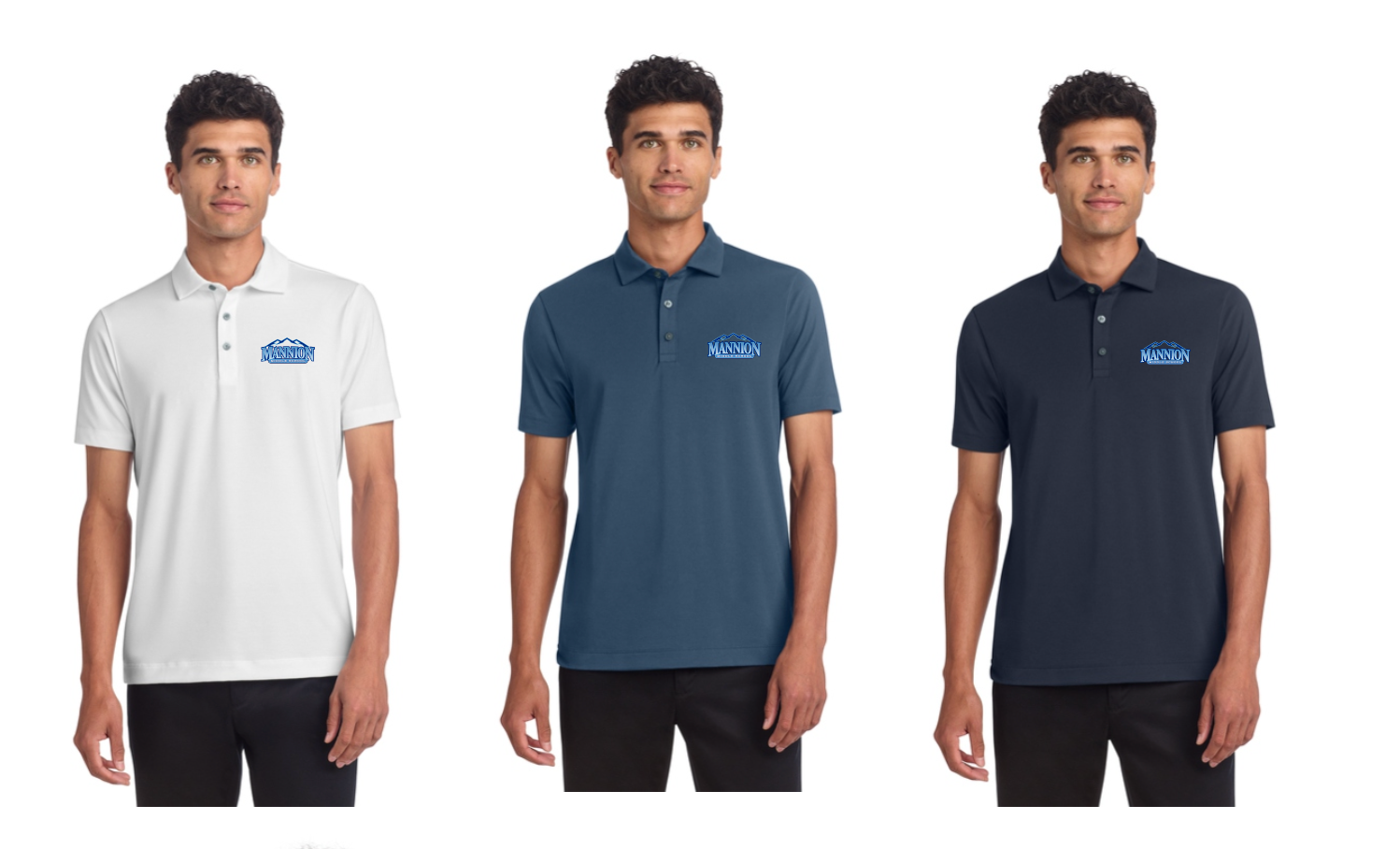 Mannion Middle School Stretch Jersey Polo