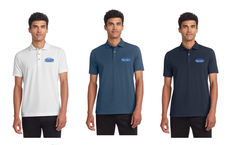 Mannion Middle School Stretch Jersey Polo