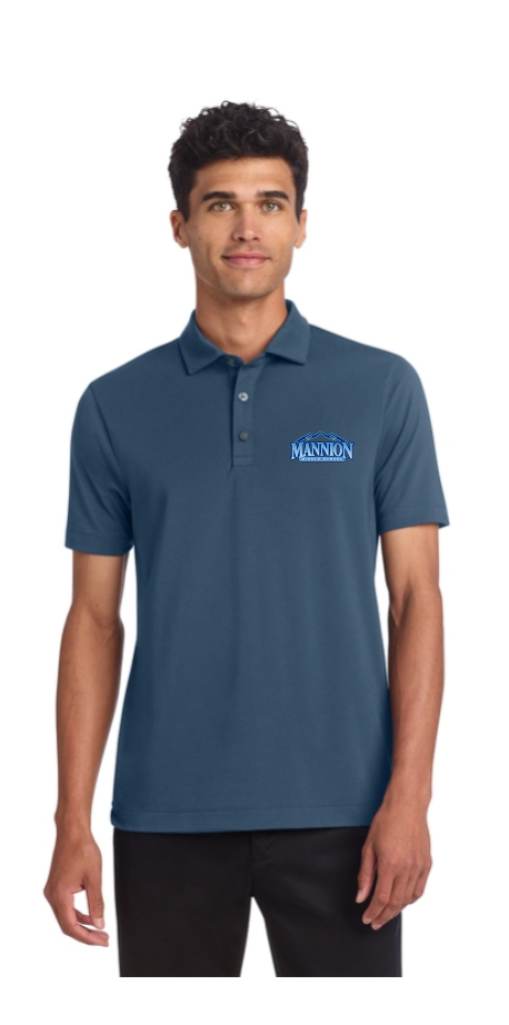 Mannion Middle School Stretch Jersey Polo