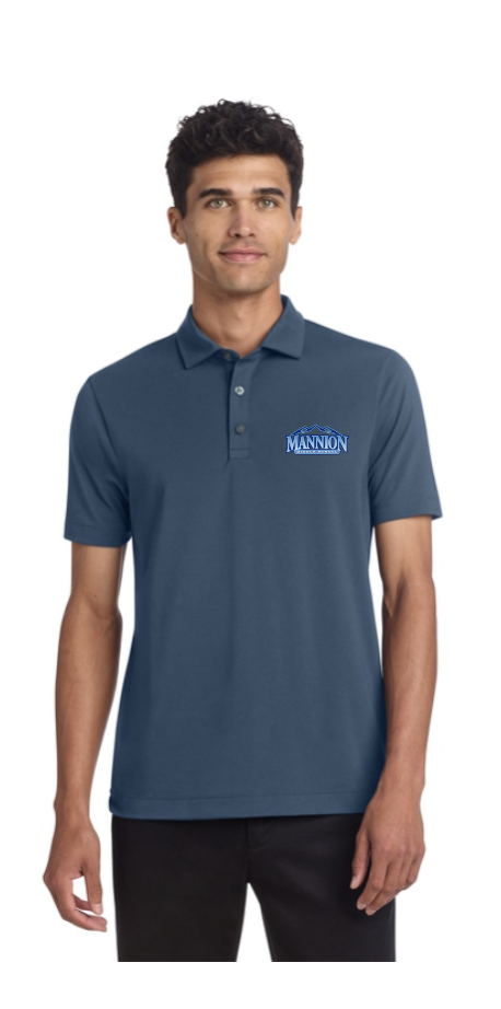 Mannion Middle School Stretch Jersey Polo