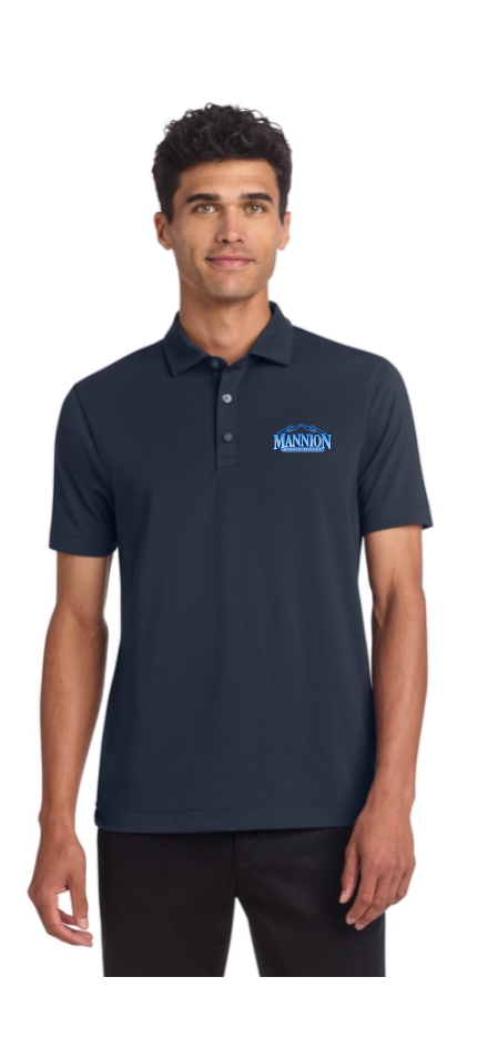 Mannion Middle School Stretch Jersey Polo