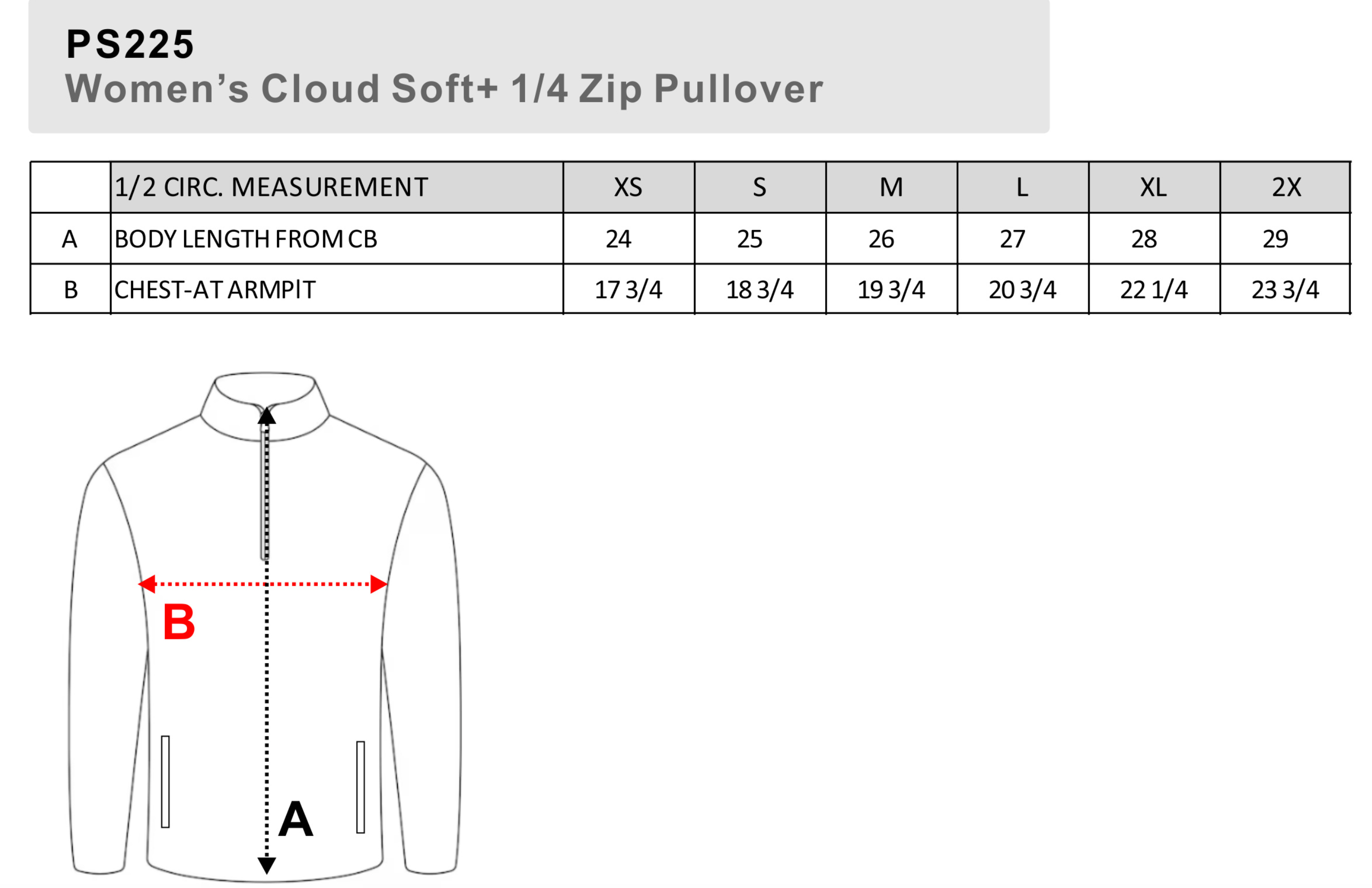 Mannion Middle School Ladies Cloud 1/4 Zip