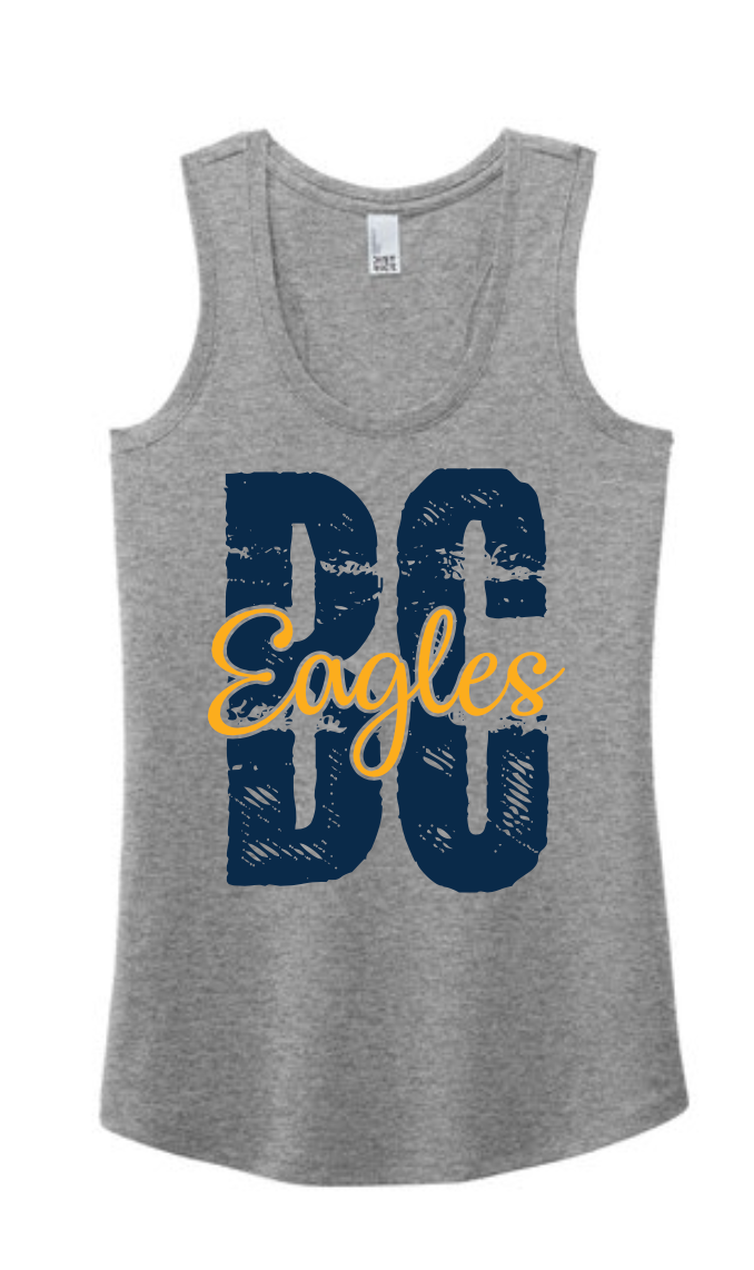 BC Eagles Distressed Logo Racerback Tank