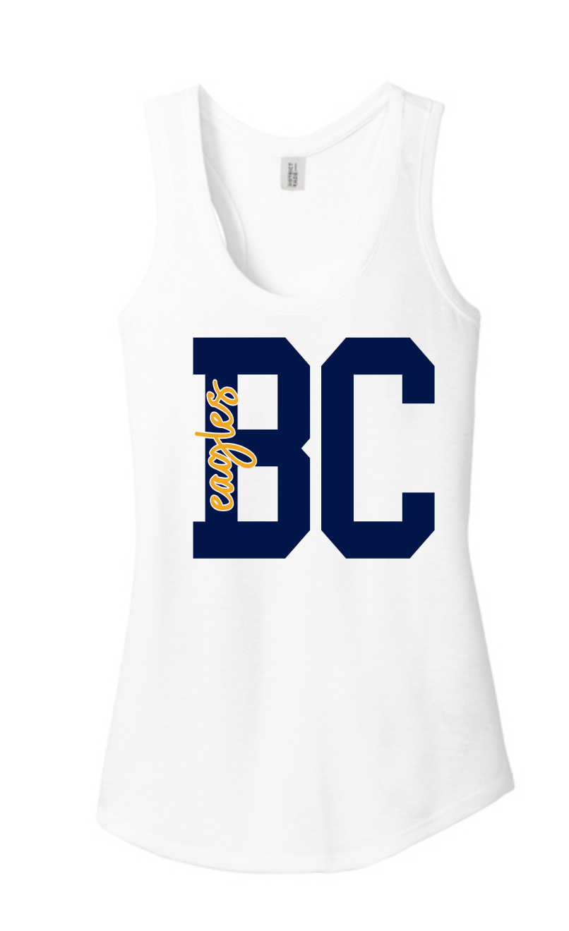 BC Eagles Logo Racerback Tank
