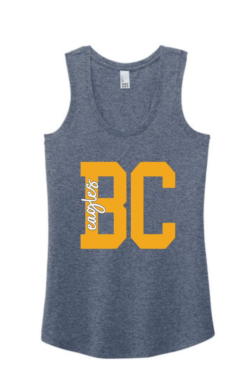 BC Eagles Logo Racerback Tank