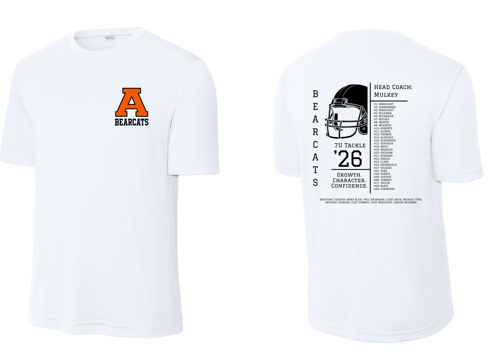 7u Mulkey Roster Tee