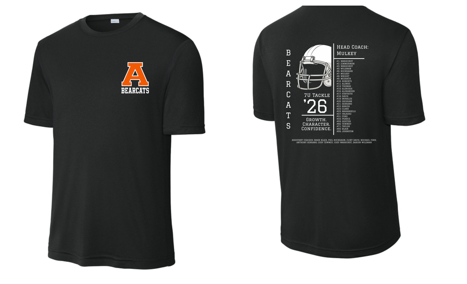 7u Mulkey Roster Tee